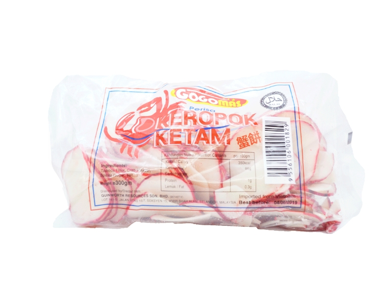 GOGOMAS Keropok Crab/ GOGOMAS 蟹饼 300g